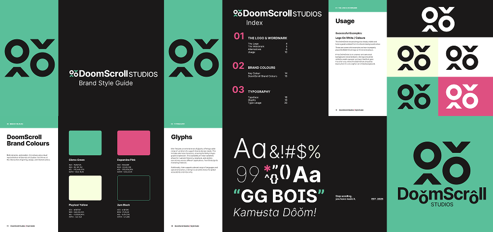 DoomScroll Studios Brand Guidelines