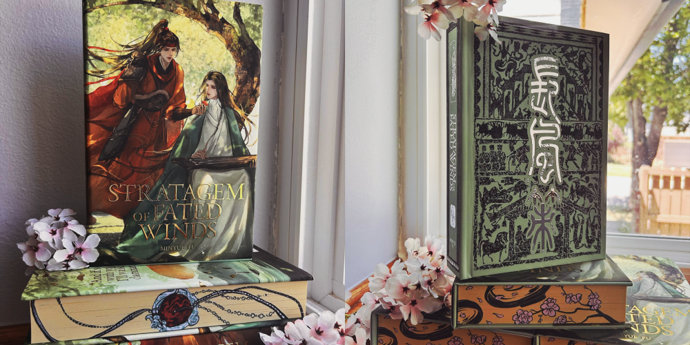 Stratagem of Fated Winds Dust Jacket and Cover Case Showcase